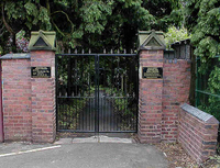 Gates after restoration
